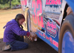Little racing help at Clary&#039;s Speedway
