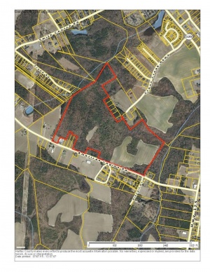 Proposed location of the farm.