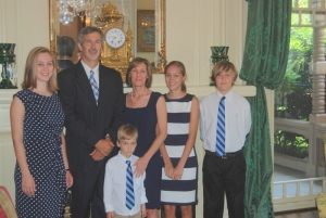 Emma, back row left, with her father, mother, sister Annabelle, brother Cullom and on the front row brother John Wallace. Not present was her oldest brother Harrison. Emma was recognized Monday by Governor Pat McCrory. 