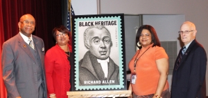 HCC unveils Allen stamp